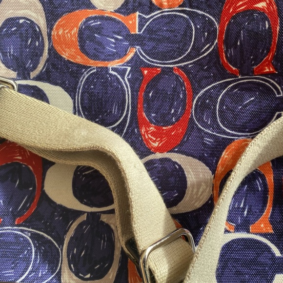 Rare Navy authentic coach sling bag - Picture 12 of 13